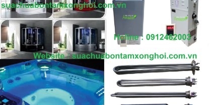 Sửa bồn tắm xông hơi 0912462003
